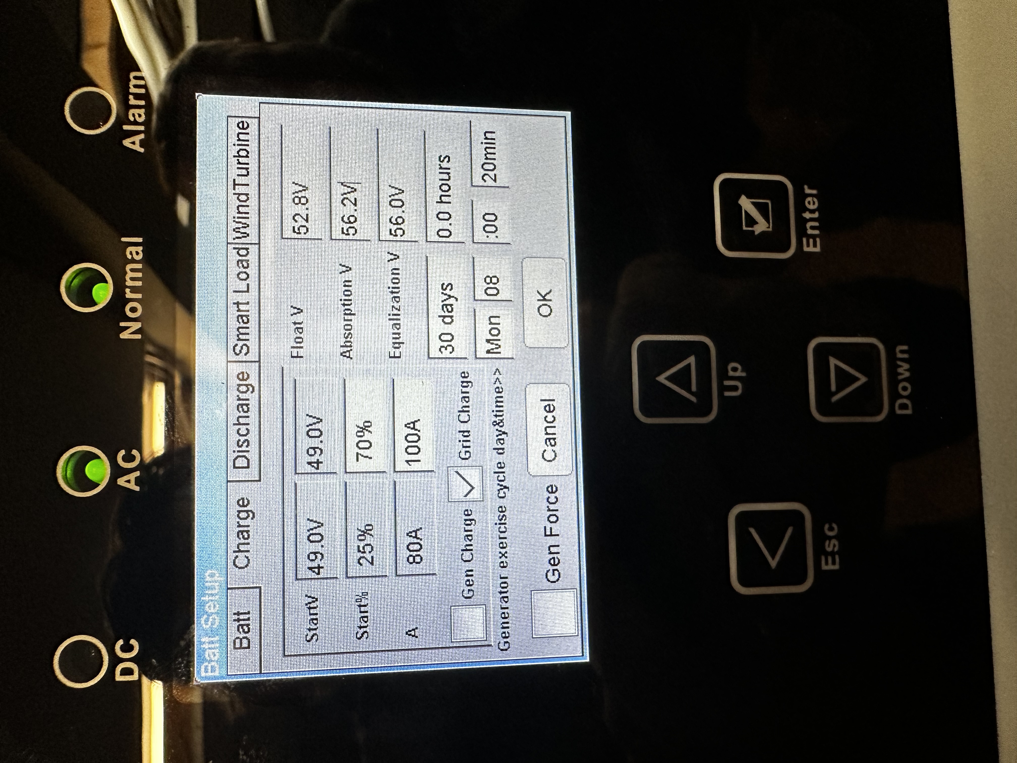 Battery configuration